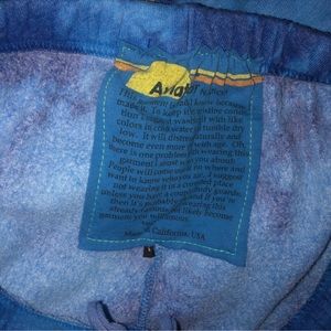 Aviator Nation Tie Dye Sweatpants L